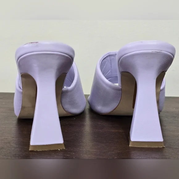 🤩Host Pick❤️Sam Edelman Carmen Leather Slip-on Heels Women's Size 8M - Picture 7 of 13